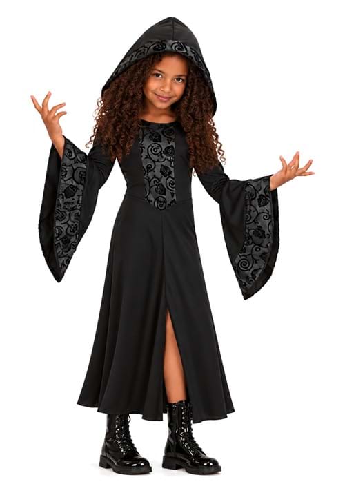 Sorceress Costume Robe for Girls - US 6278