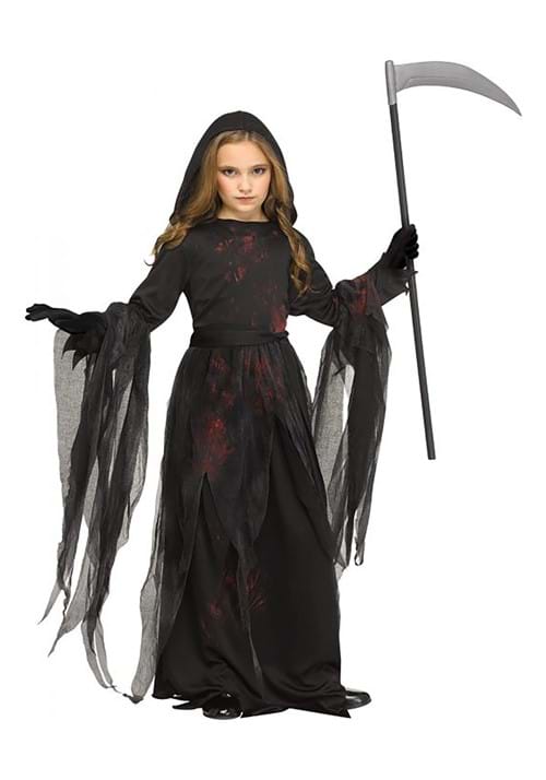Girls Soulless Reaper Costume - US 4794