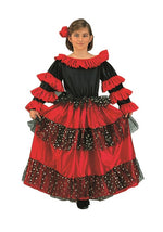 Girl's Spanish Beauty Costume Dress - US 6739