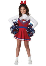Spunky Cheerleader Girl's Costume - US 4398