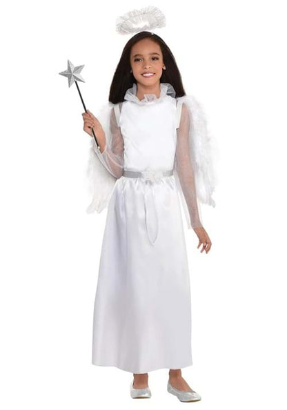 Girl's Starlight White Angel Costume - US 2223