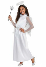 Girl's Starlight White Angel Costume - US 2223