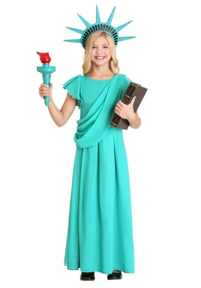 Girl's Statue of Liberty Costume - US 1994