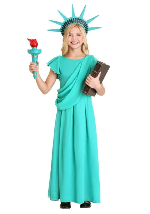 Girl's Statue of Liberty Costume - US 1994