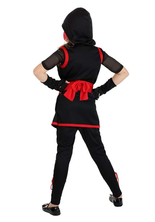 Girl's Stealth Ninja Costume - US 9653