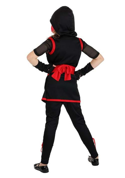 Girl's Stealth Ninja Costume - US 9653