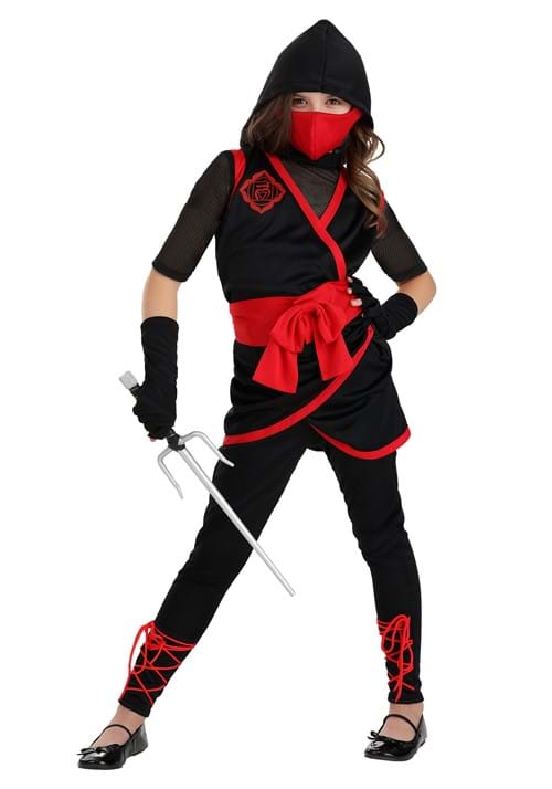 Girl's Stealth Ninja Costume - US 9653