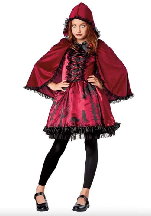 Storybook Red Riding Hood Costume for Girls - US 7077