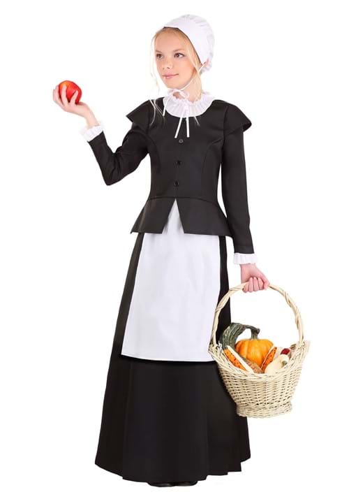 Girl's Thankful Pilgrim Costume - US 2058