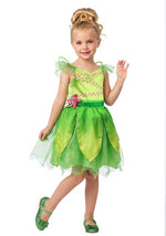 Girl's Tinker Bell Green Costume Dress - US 9742
