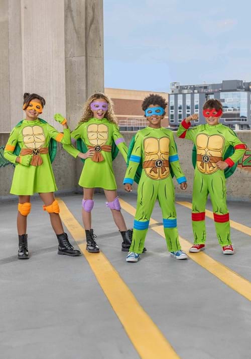 Girl's Teenage Mutant Ninja Turtles Leonardo Costume Dress - US 6022
