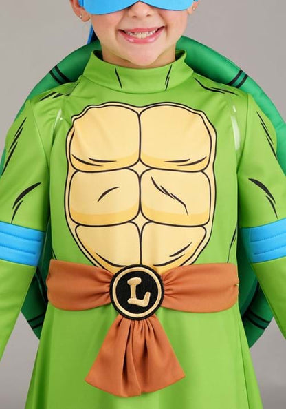 Girl's Teenage Mutant Ninja Turtles Leonardo Costume Dress - US 6022