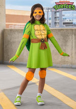 Girl's Teenage Mutant Ninja Turtles Michelangelo Costume Dress - US 5436