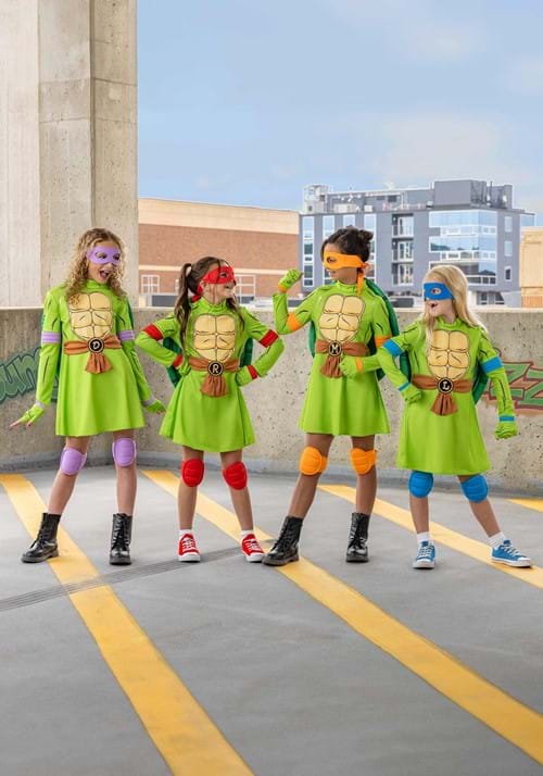 Girl's Teenage Mutant Ninja Turtles Raphael Costume Dress - US 7375