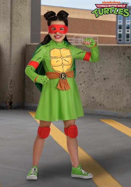 Girl's Teenage Mutant Ninja Turtles Raphael Costume Dress - US 7375