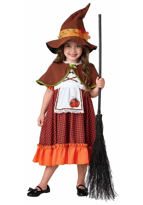 Girl's Cottage Harvest Witch Toddler Costume - US 8309