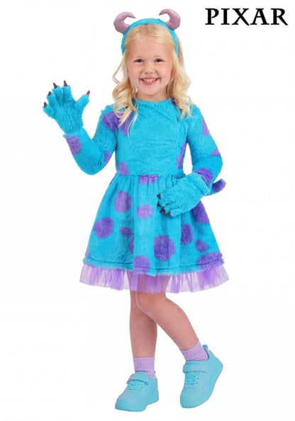 Girl's Toddler Disney Pixar Monsters Inc. Sulley Costume Dress - US 1875