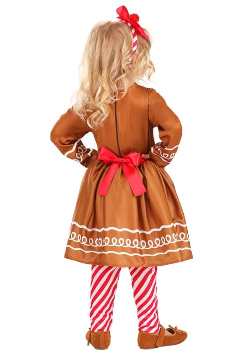 Girl's Toddler Gingerbread Costume Dress - US 8144