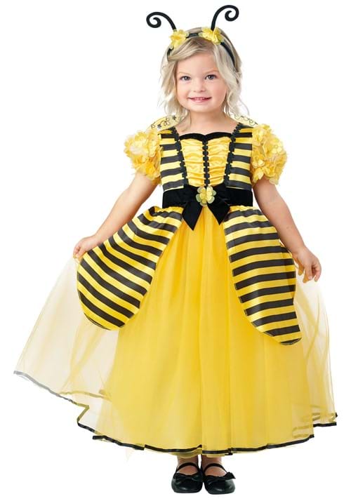 Girl's Sweet Bumble Bee Gown Toddler Costume - US 2987