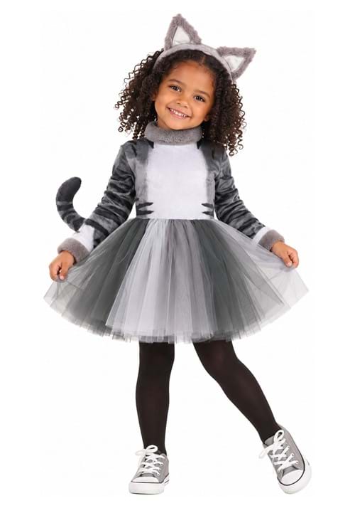 Toddler Tabby Cat Costume Dress for Girls - US 0737