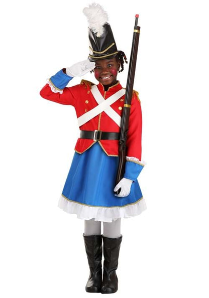 Girl's Toy Soldier Costume Dress - US 2520