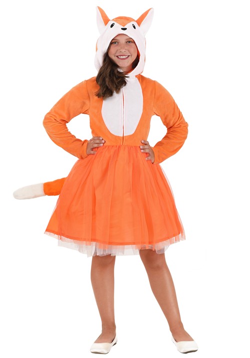 Tutu Fox Costume for Girls - US 6032