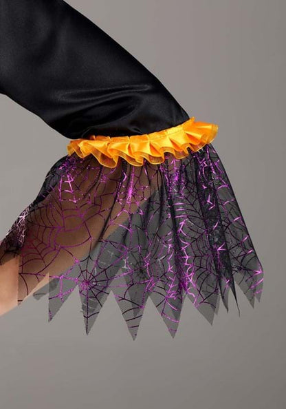 Verdant Spring Witch Costume for Girls - US 4743