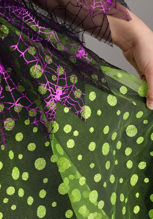Verdant Spring Witch Costume for Girls - US 4743
