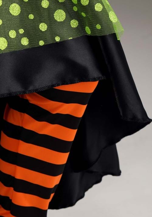 Verdant Spring Witch Costume for Girls - US 4743