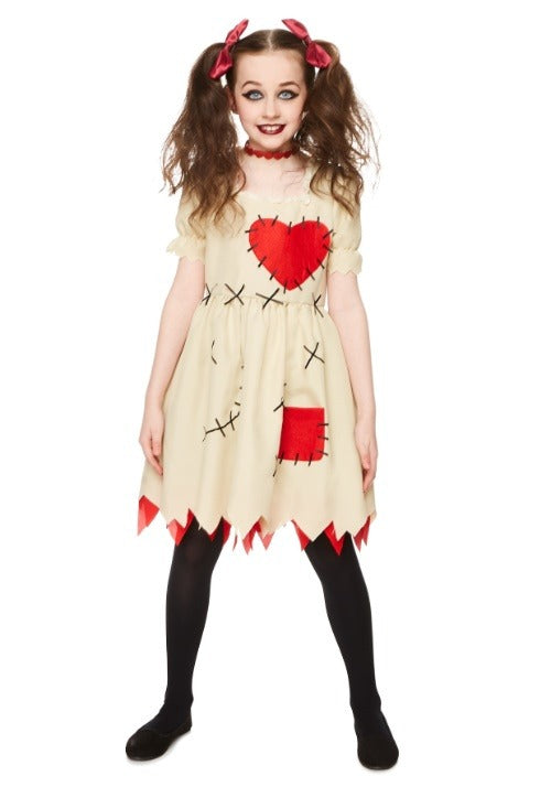 Voodoo Doll Costume for Girls - US 1910