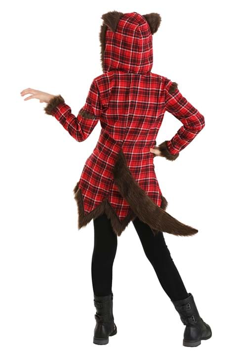 Werewolf Coat Costume for Girls - US 8441