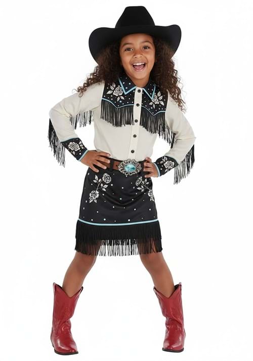 Girl's Western Cowgirl Costume - US 6440