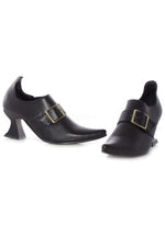 Girls Black Witch Shoes - US 3715