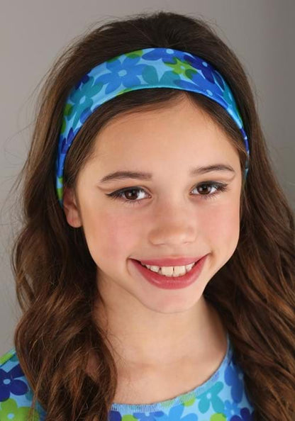 Girl's Wild Flower 70s Costume Dress - US 2687