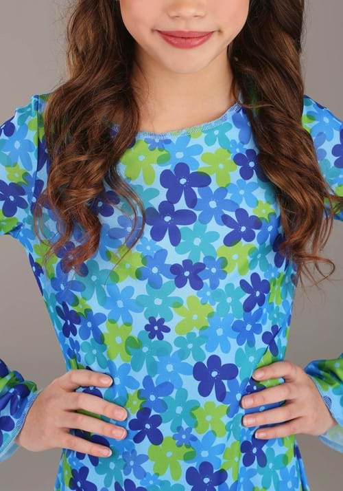 Girl's Wild Flower 70s Costume Dress - US 2687