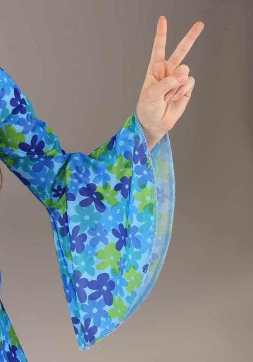 Girl's Wild Flower 70s Costume Dress - US 2687