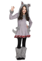 Girl's Wolf Cub Costume - US 4468