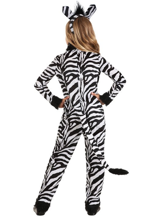 Zebra Costume for Girls - US 9631