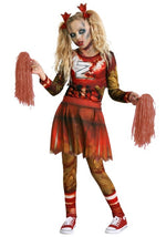 Zombie Cheerleader Costume for Girls - US 4261