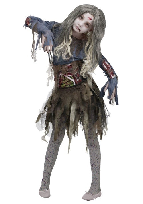 Girl's Zombie Dress Costume - US 7452