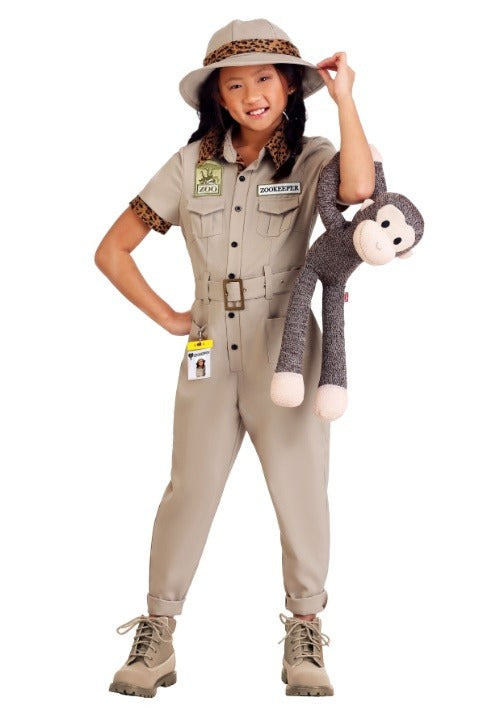 Zookeeper Costume for Girls - US 0698