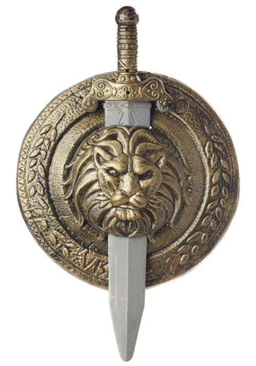 Gladiator Combat Shield and Sword - US 0003