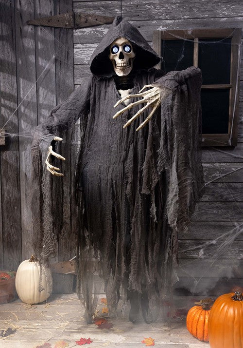 5FT Gleaming Digital Eye Hanging Reaper Seasonal Visions Decoration - US 5874