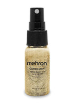 Gold Glitter Mehron Spray - US 5678