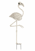 30-Inch Glow in the Dark Flamingo Skeleton Halloween Prop - US 8198