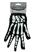 Glow in the Dark Skeleton Gloves for Children - US 5757