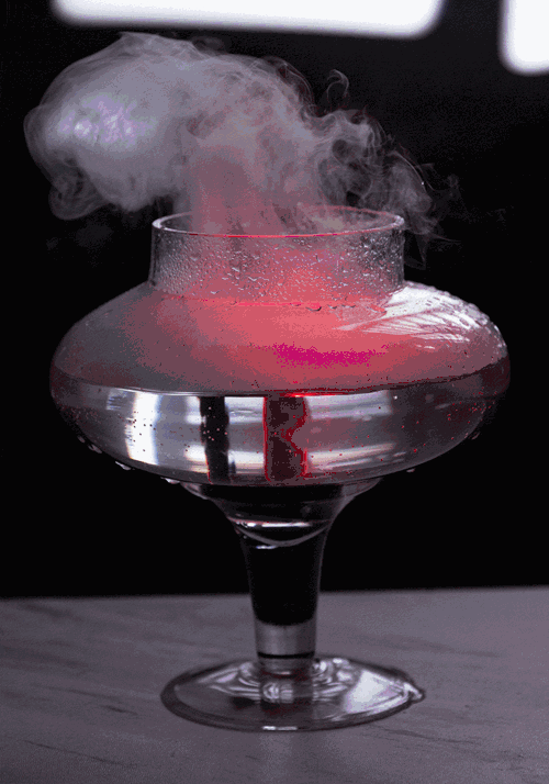 Glowing LED Mist Maker Halloween Prop - US 7211