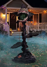 5FT Gnashroot the Carnivorous Plant Animatronic Decoration - US 9480