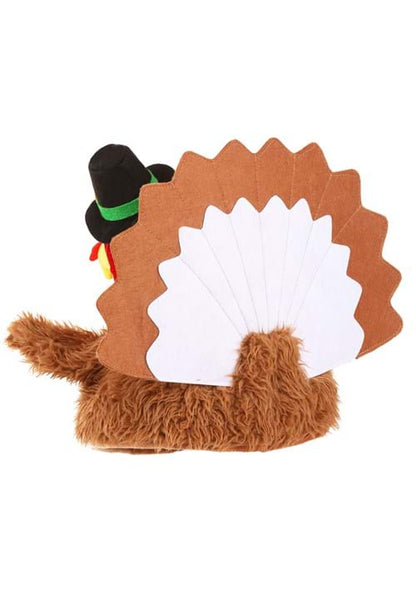 Adult Gobbler Plush Costume Hat - US 8571