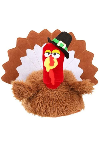 Adult Gobbler Plush Costume Hat - US 8571
